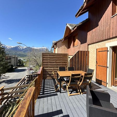 Апартаменты T3 Au Plan D'Eau D'Embrun Avec Garage Et Terrasse Экстерьер фото